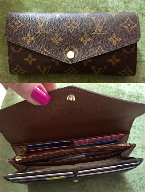 louis vuitton wallet sarah